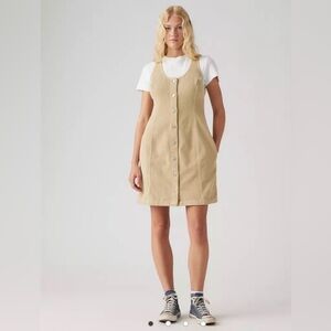 NWT. Levi’s Corduroy Jumper Dress.